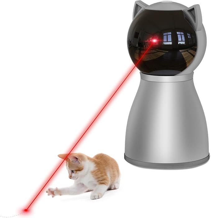 Automatic Cat Laser Toy with Motion Sensor & 3 Speed Modes