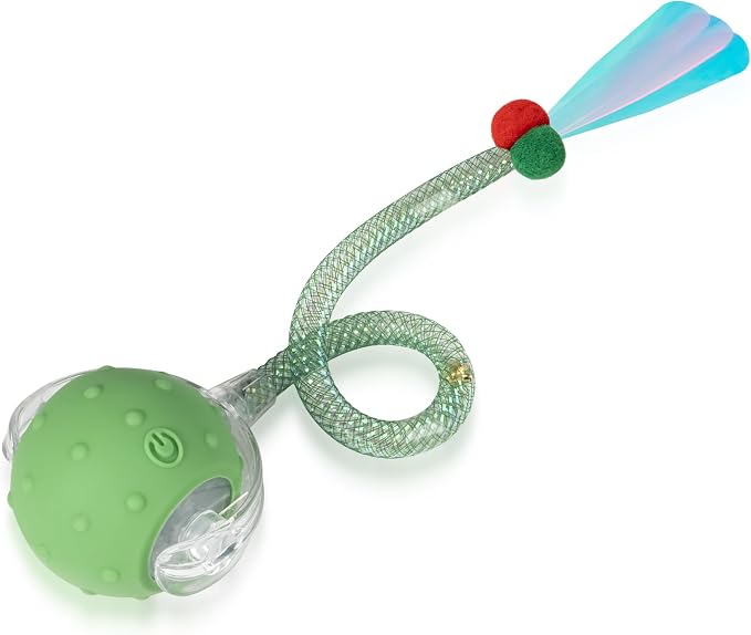 Automatic Moving Cat Toy Ball – Rechargeable Interactive Toy