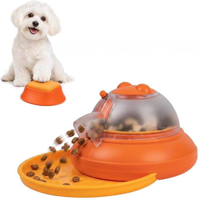 Interactive Dog Puzzle Feeder with Remote Control