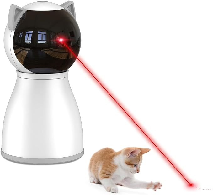 Automatic Cat Laser Toy with Motion Sensor & 3 Speed Modes