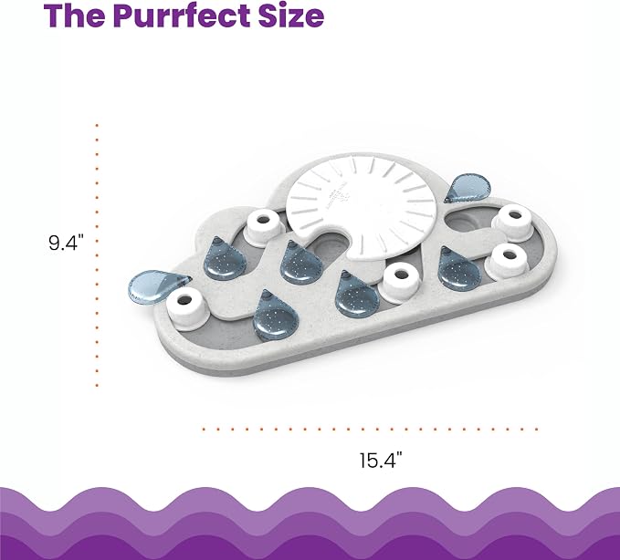 Interactive Level 3 Cat Puzzle Feeder & Slow Feeder
