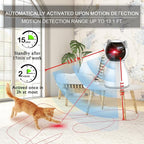 Automatic Cat Laser Toy with Motion Sensor & 3 Speed Modes