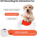 Interactive Dog Puzzle Feeder with Remote & Voice Recording