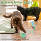 Automatic Moving Cat Toy Ball – Rechargeable Interactive Toy