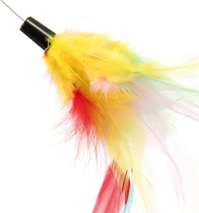 Electronic Motion Cat Toy with Moving Feather Wand