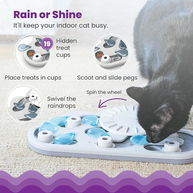 Interactive Level 3 Cat Puzzle Feeder & Slow Feeder