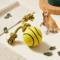 Rechargeable Interactive Dog Ball Toy with Rope – 3 Modes